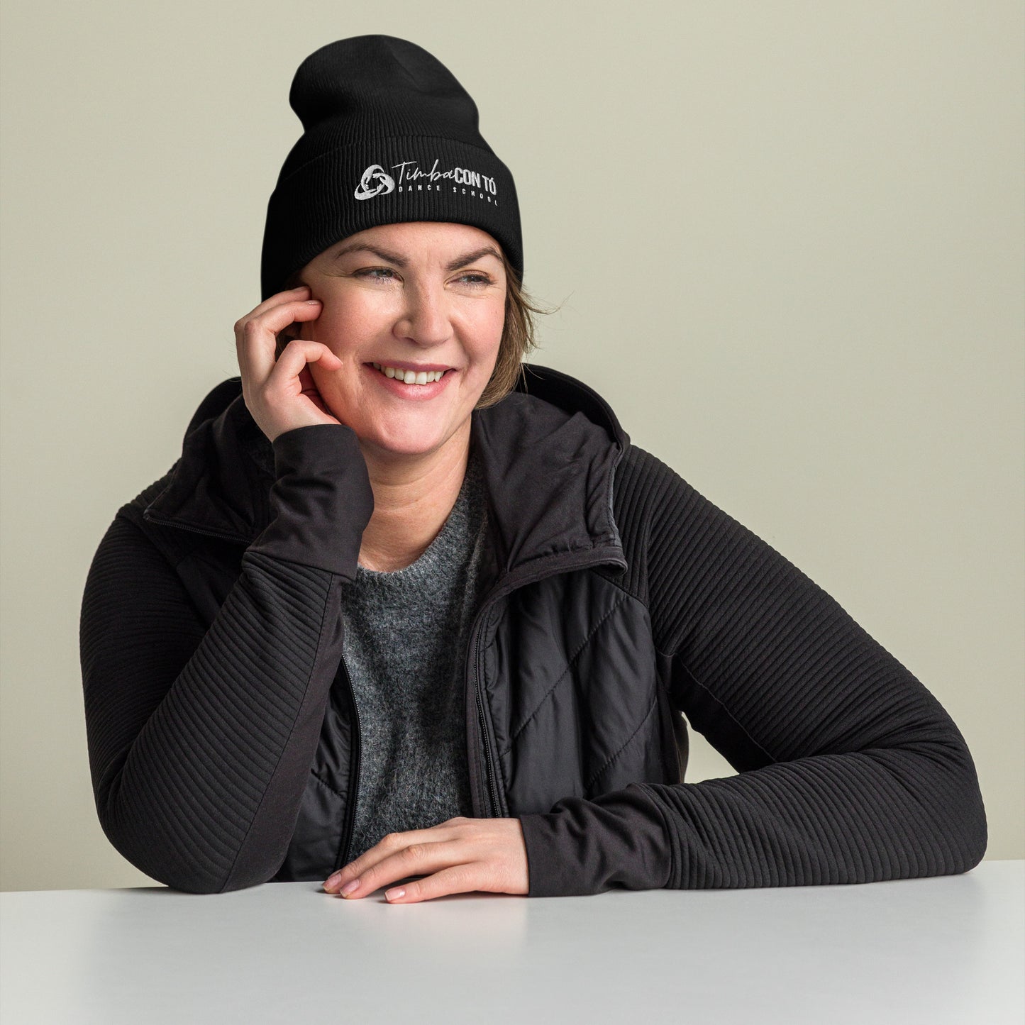 Black Cuffed Beanie