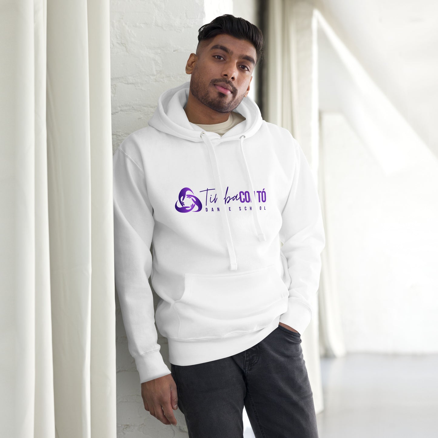 White Unisex Hoodie