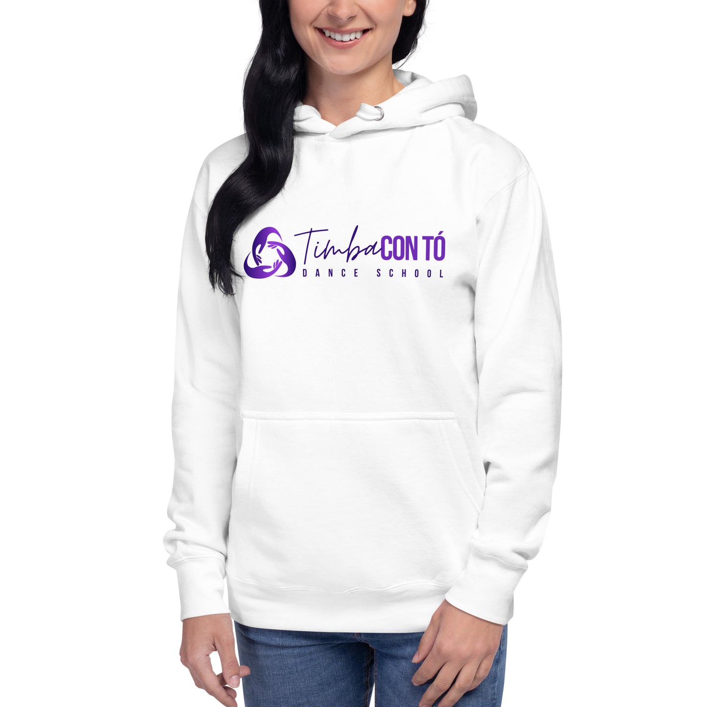 White Unisex Hoodie