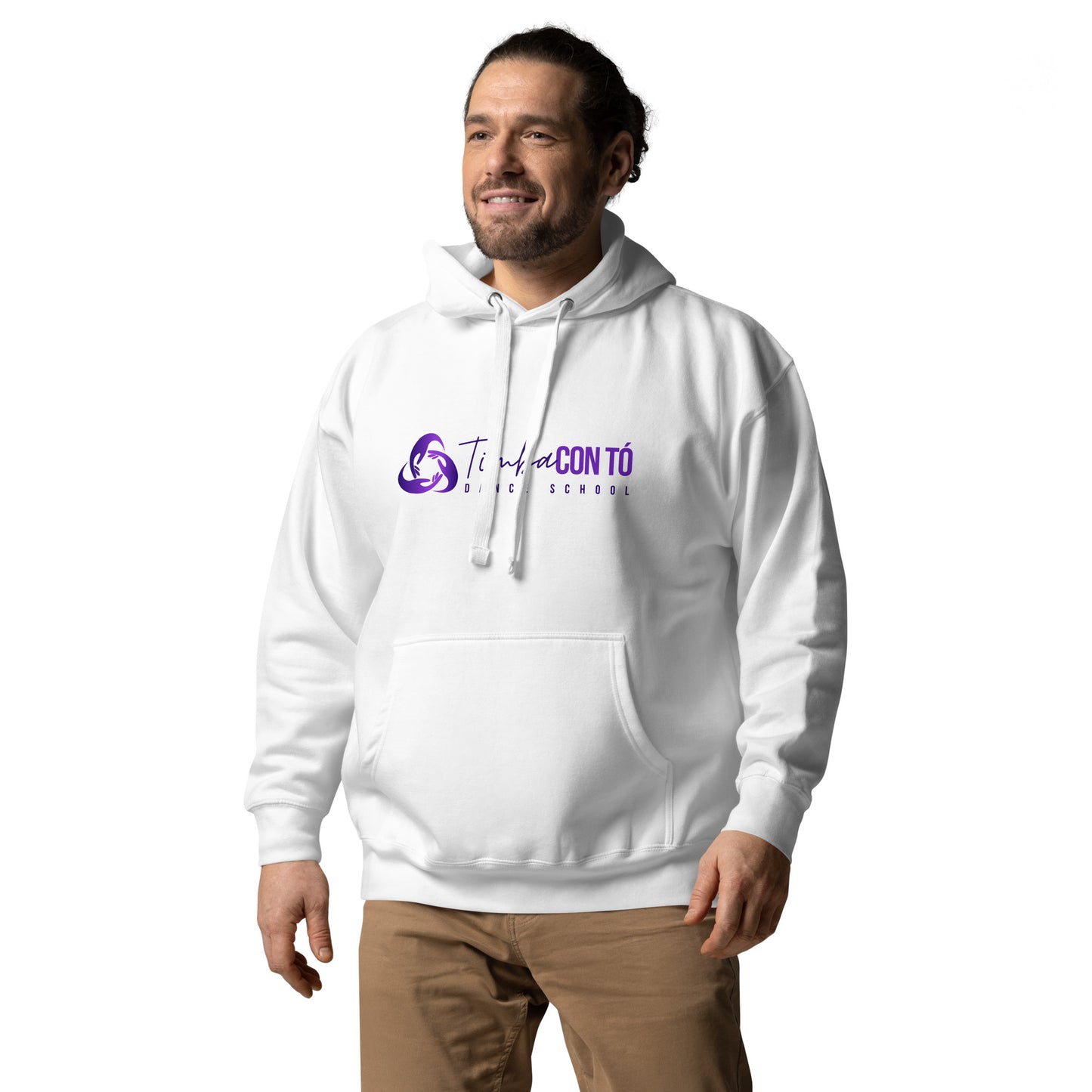 White Unisex Hoodie