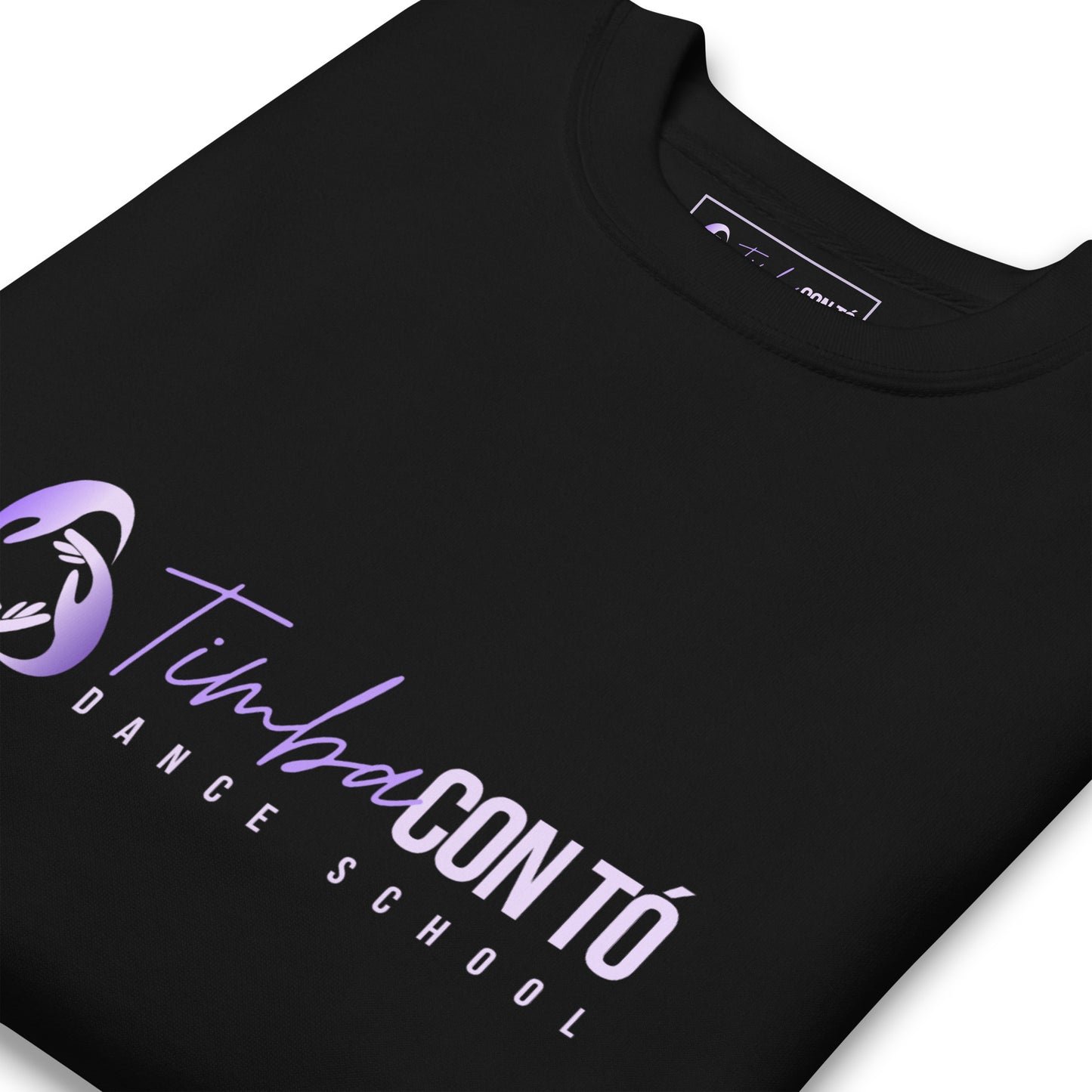 Unisex Black Premium Sweatshirt