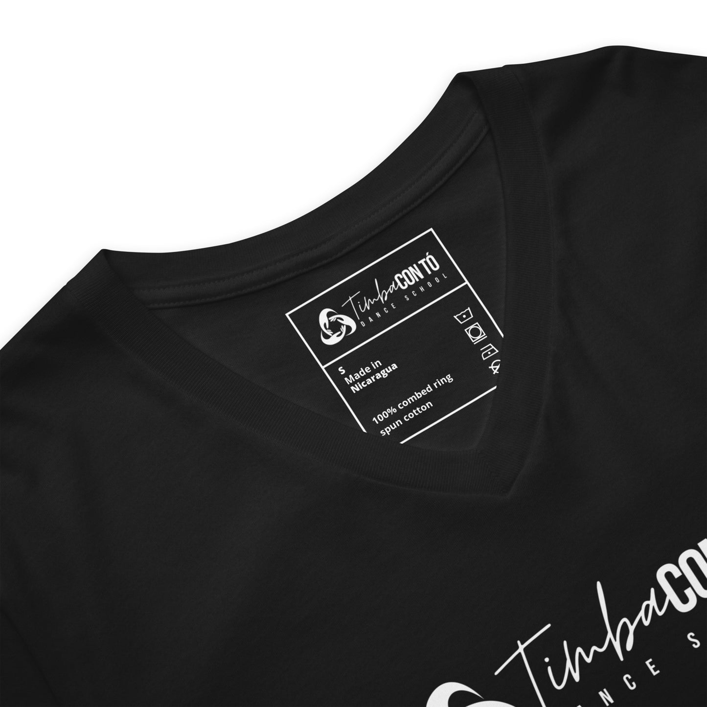 Unisex Short Sleeve V-Neck T-Shirt