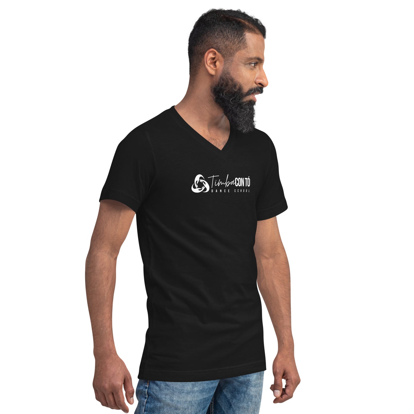 Unisex Short Sleeve V-Neck T-Shirt