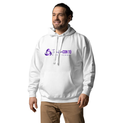 White Unisex Hoodie